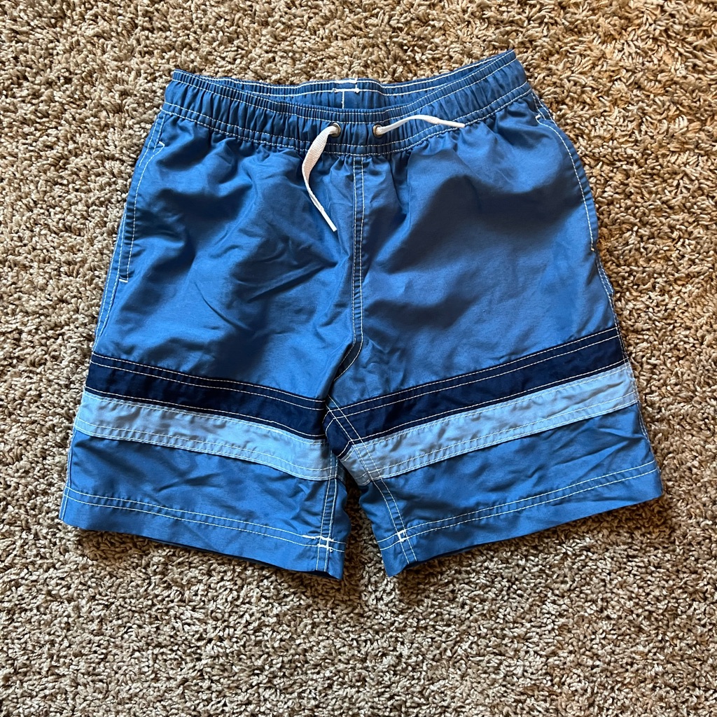 Hanna Andersson Colorblock Swim Trunks